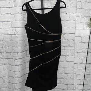 Joseph Ribkoff Black Sleeveless Dress